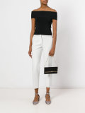 gold-tone chain clutch