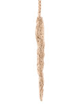 Illusion long drop earrings