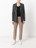 tapered stretch-waist trousers