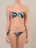 printed bikini top