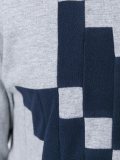 geometric motif sweatshirt