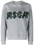 logo print sweatshirt