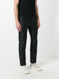 jacquard tailored trousers 
