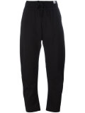 drawstring tapered trousers 
