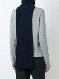 turtleneck knit vest