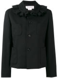 ruffled collar jacket