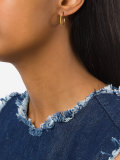 medium Spiga hoop earrings