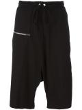 zipped shorts