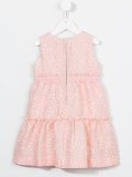 jacquard flared dress