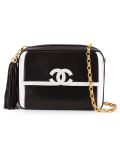 contrast logo crossbody bag