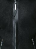 creased sleeve padded jacket 