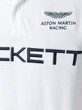 logo print polo shirt