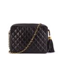 quilted chain shoulder bag