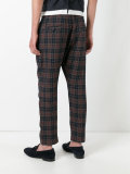 checked trousers 