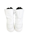 zipped hi-top sneakers