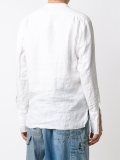 band collar shirt