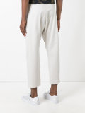 drawstring cropped pants 