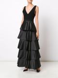 ruffled layered skirt