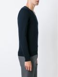 buttoned collar jumper