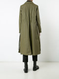 button up raincoat 