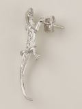 'Lizard'钻石耳环