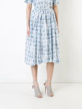 floral print skirt