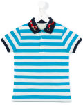 striped polo shirt 