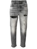 distressed jeans