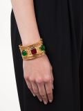 gripoix glass stone cuff