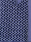 Keffiyeh jacquard V-neck dress