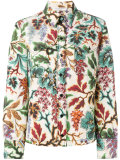 floral print shirt