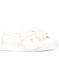 Bow slip-on sneakers