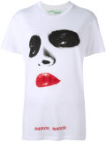 'mirror mirror' print T-shirt