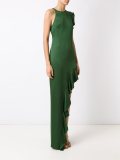 ruffled dress