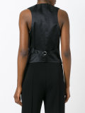 pin-stripe waistcoat