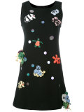 patches mini tank dress