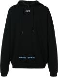 printed back hoodie