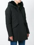 fur lined parka
