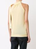 sleeveless knit blouse