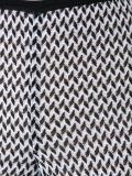 zig-zag flared trousers