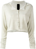 cropped cardigan