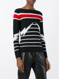 striped pattern jumper