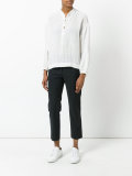 raw trim blouse