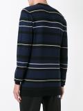 swallow skull intarsia sweater