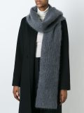 oversized chunky knit scarf