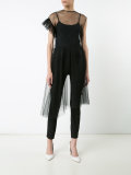 sheer tulle dress