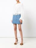 peasant sleeve top