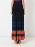 long panelled skirt