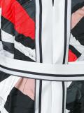 stripe motif sleeveless dress