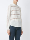 lace inserts blouse